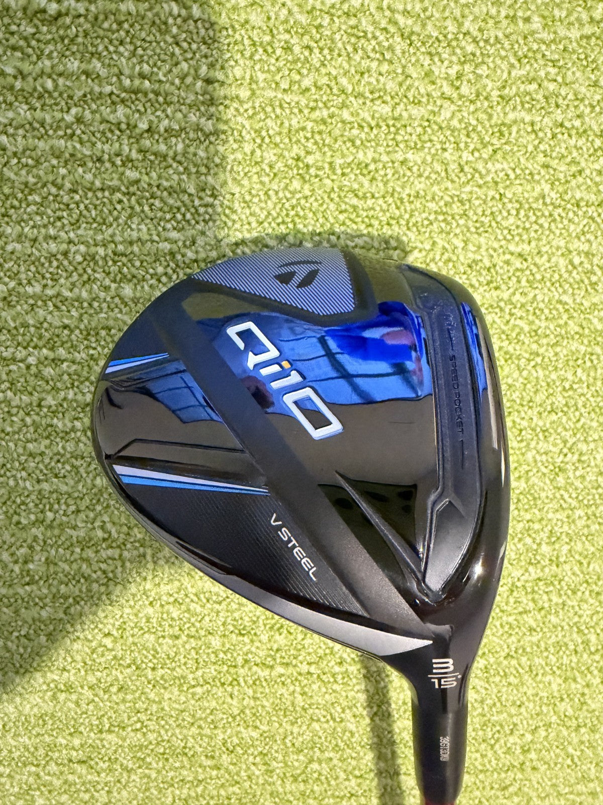 TaylorMade Qi10 15* 3 Wood | Ventus TR Red Velocore 5R Regular