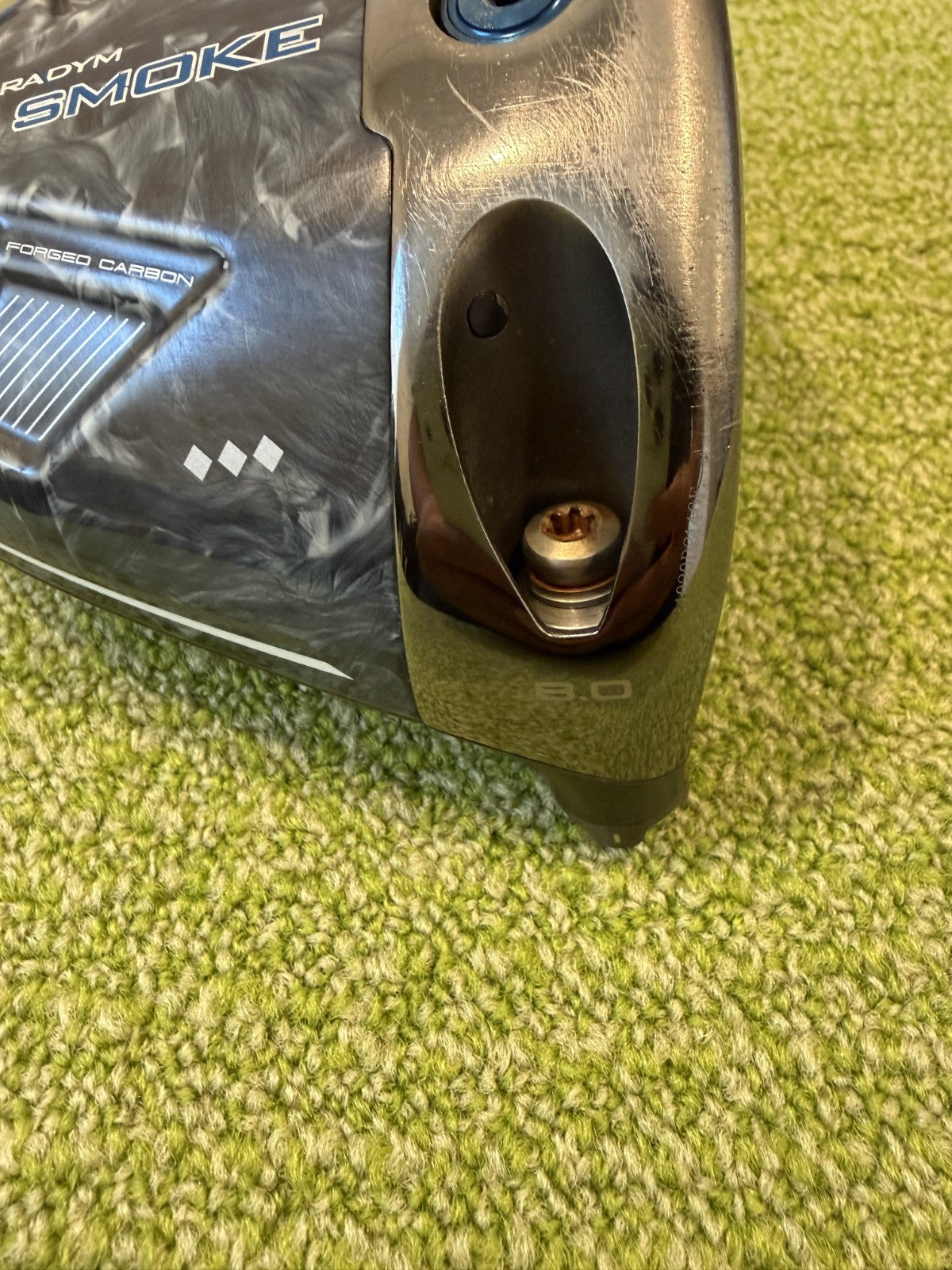 Callaway Paradym Ai Smoke Triple Diamond 8° Driver Head Only Right Handed RH