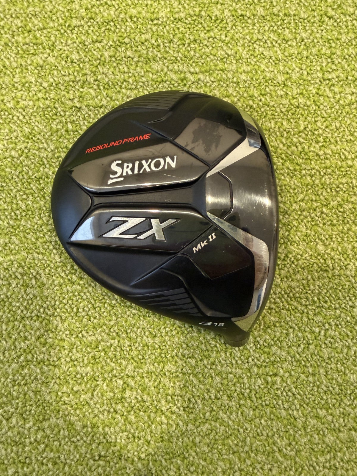 Srixon ZX MkII 15* 3 Wood Head Only RH