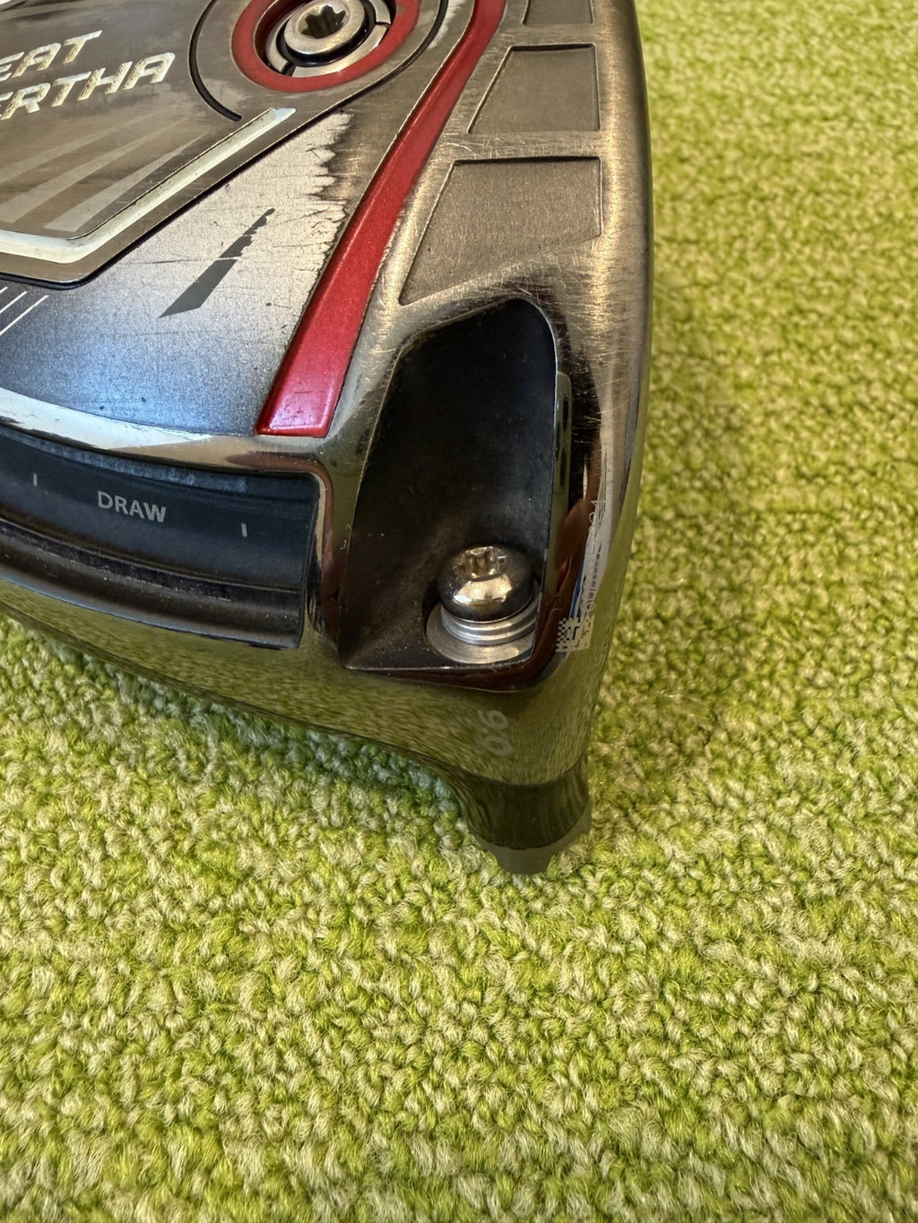 Callaway GBB Great Big Bertha 9* Driver Head Only Right Handed RH