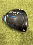 Taylormade Sim 2 Max 9* Driver Club Head Only Right Handed RH